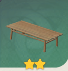 宽大的松木长桌
